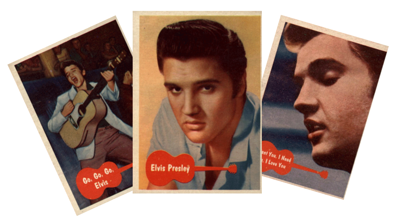 Buy 1956 Elvis Presley Cards Sell 1956 Elvis Presley Cards Deans Cards